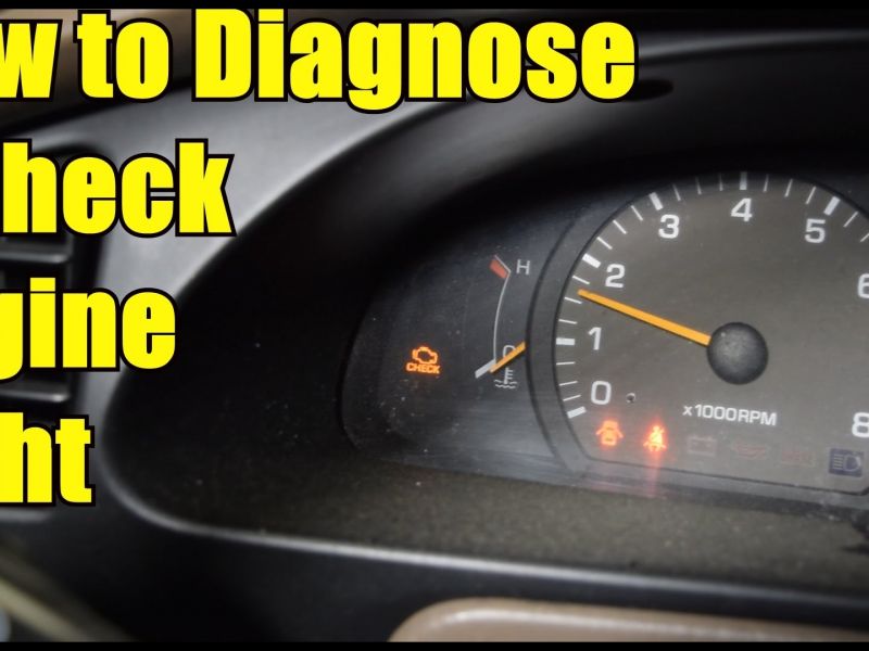 1995 toyota Camry Check Engine Light Reset