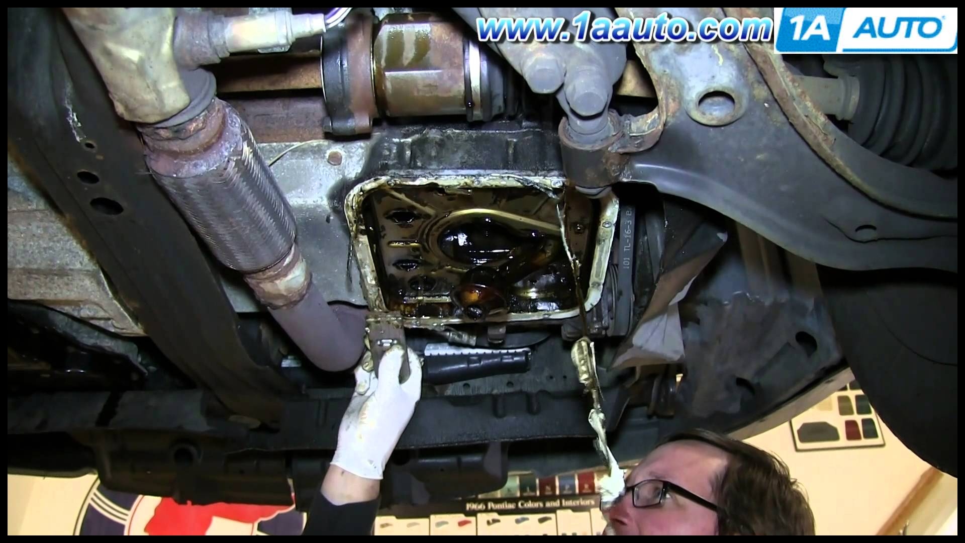 How To Replace Oil Pan Gasket Fix Oil Leak 1998 01 Nissan Altima