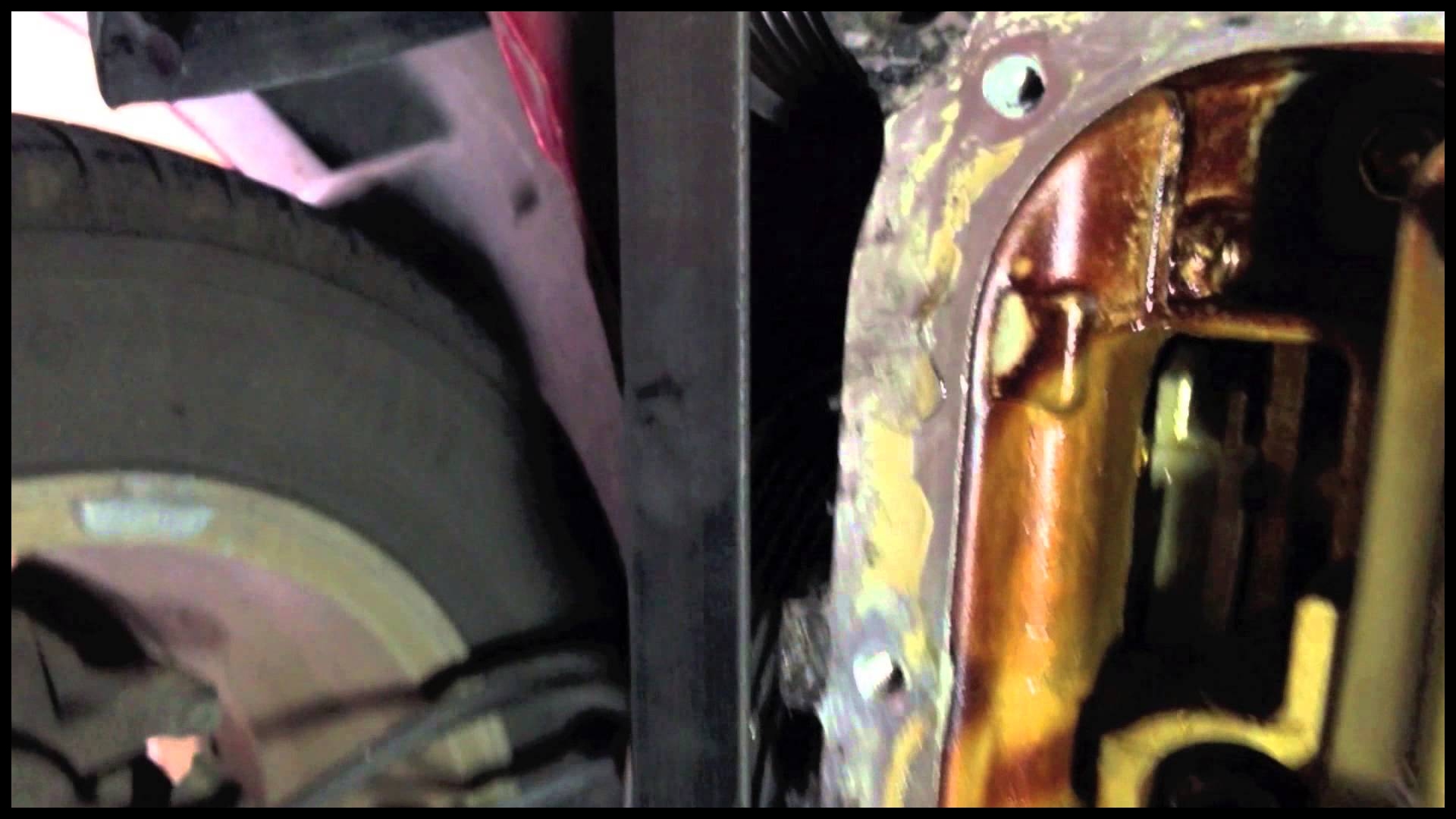 How to fix a leaky oil pan on the 2006 Toyota Corolla Matrix XRS and replace MTF