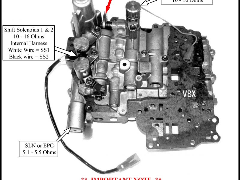 2002 toyota Camry Shift solenoid