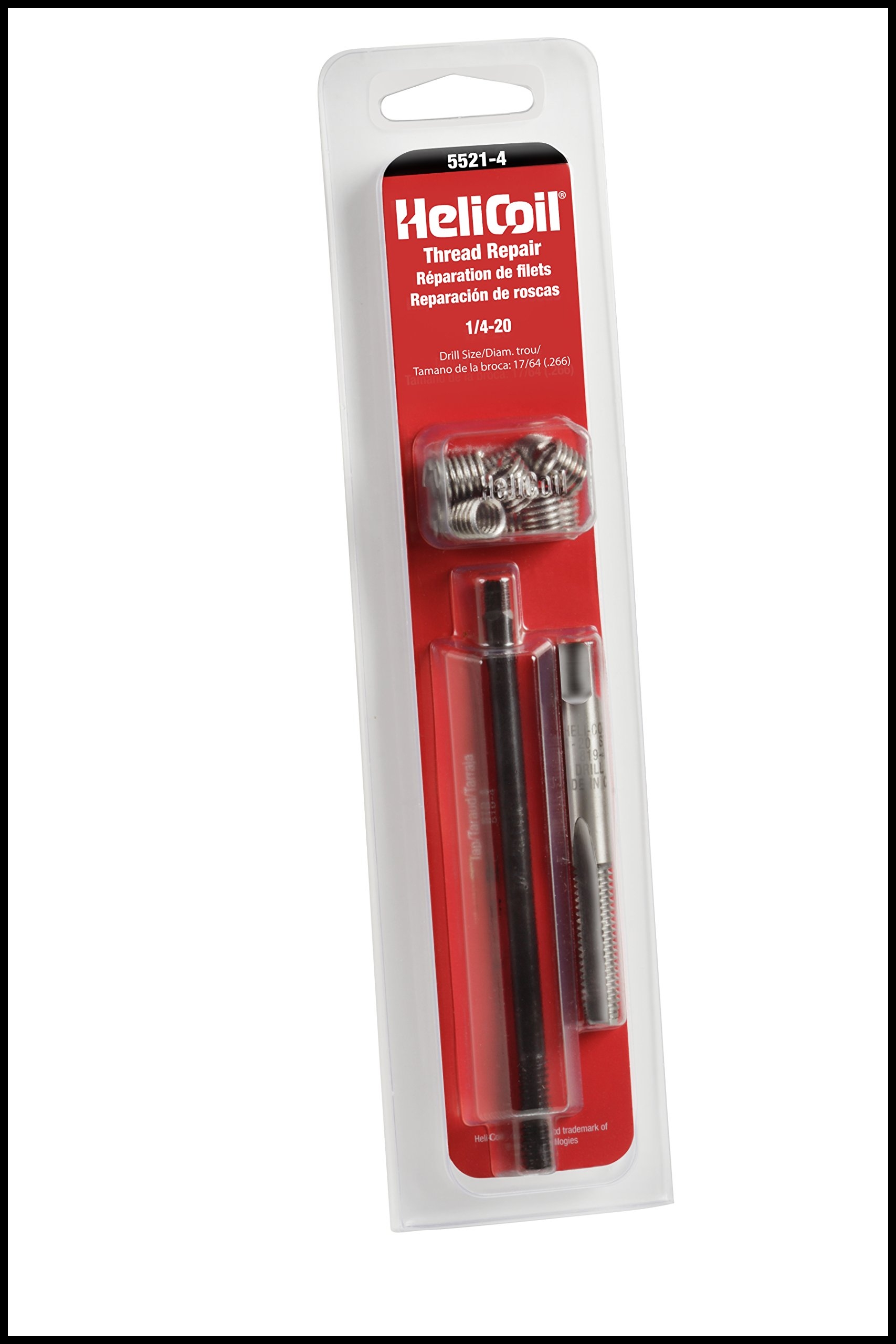 Helicoil 5521 4 1 4 20 Inch Coarse Thread Repair Kit product image