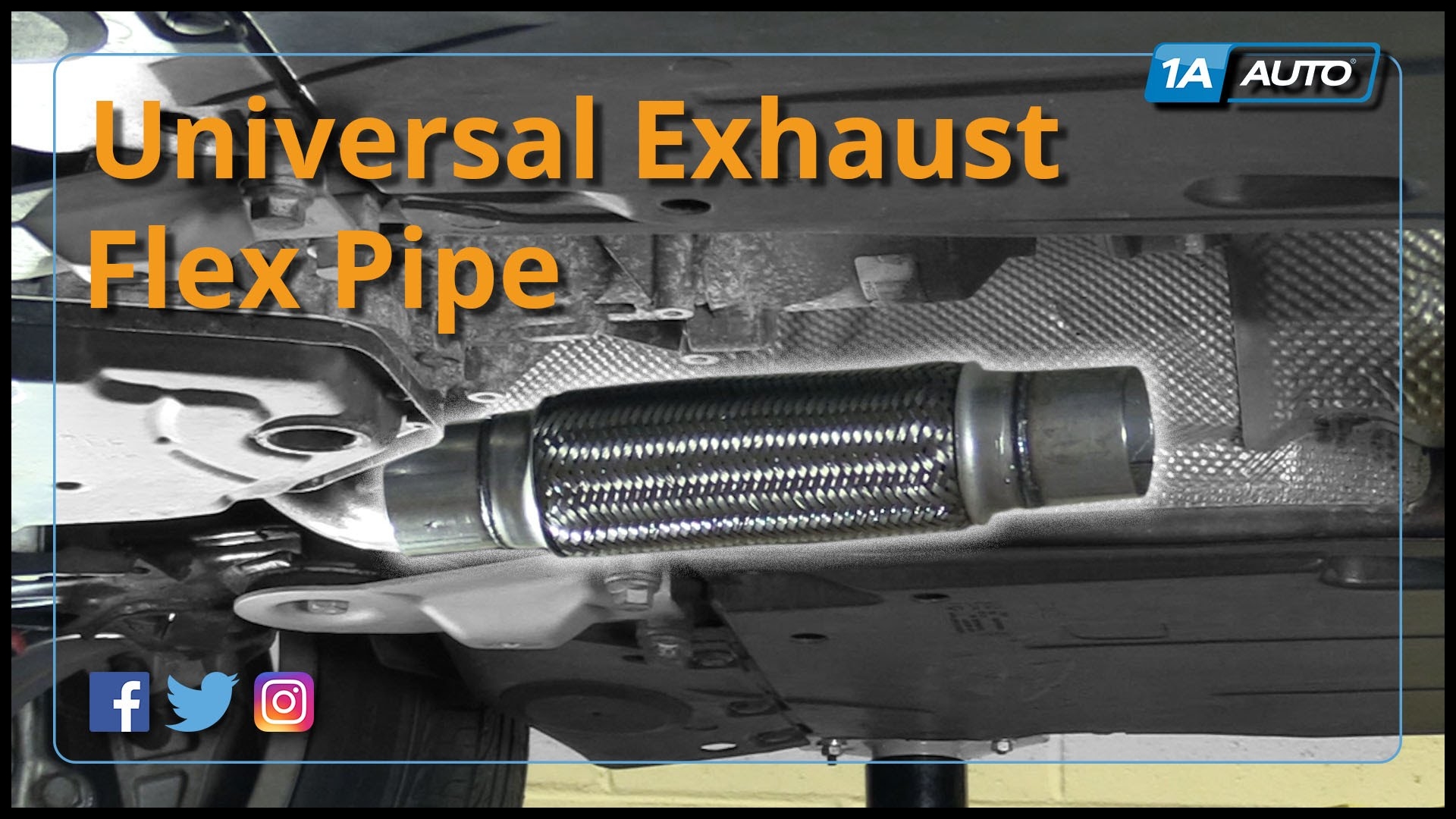 How to Permanently Attach Exhaust Flex Pipe No Clamps 2007 Audi A4