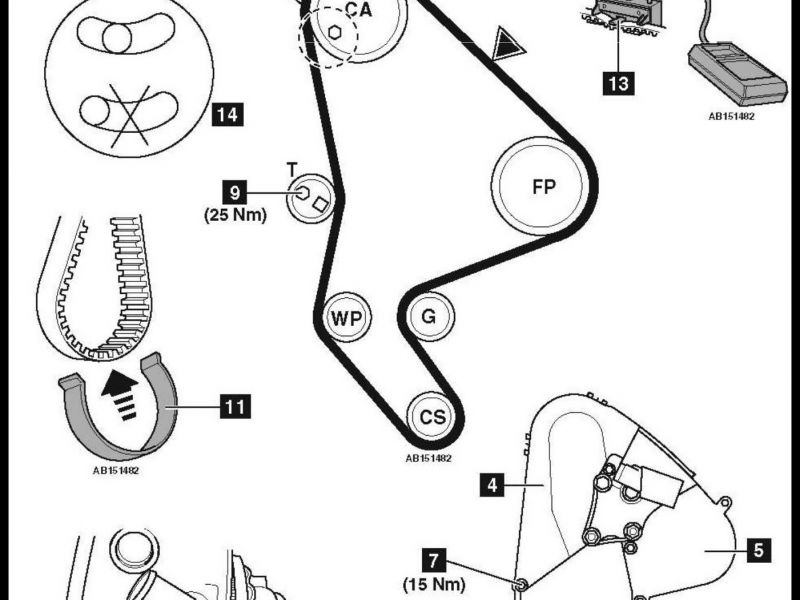 2007 toyota Camry Belt Tensioner