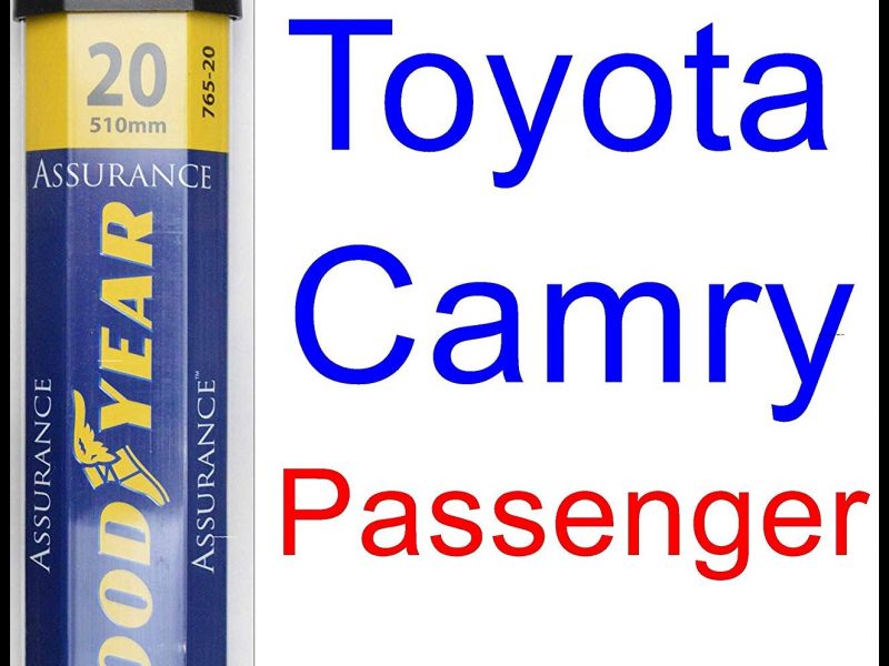 2007 toyota Camry Windshield Wiper Size