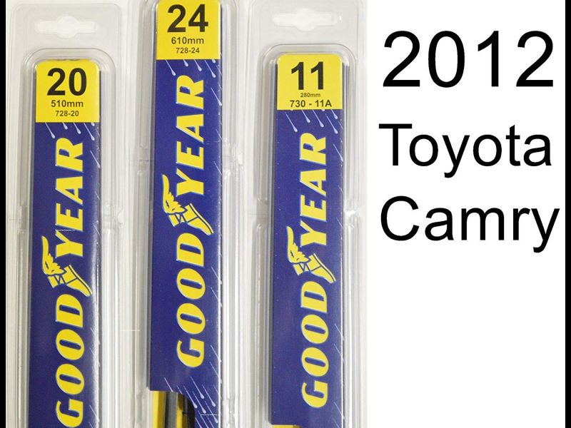 2007 toyota Camry Wiper Blade Size