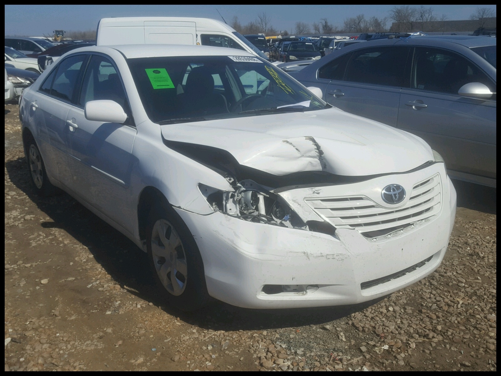 4T1BE46K37U 2007 TOYOTA CAMRY NEW 2 4L Left View