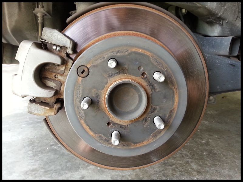 2008 toyota Camry Rotors