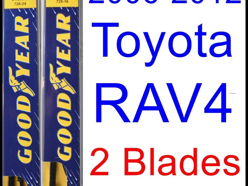 2008 toyota Rav4 Wiper Blade Size