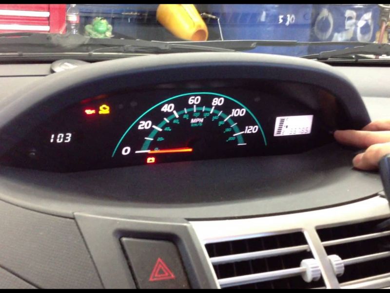 2008 toyota Yaris Check Engine Light