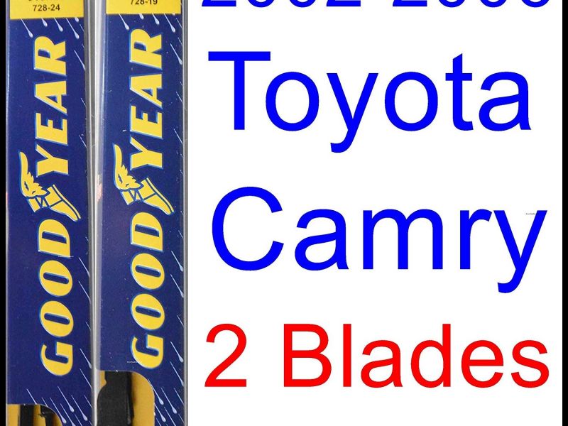 2010 toyota Camry Wiper Blades