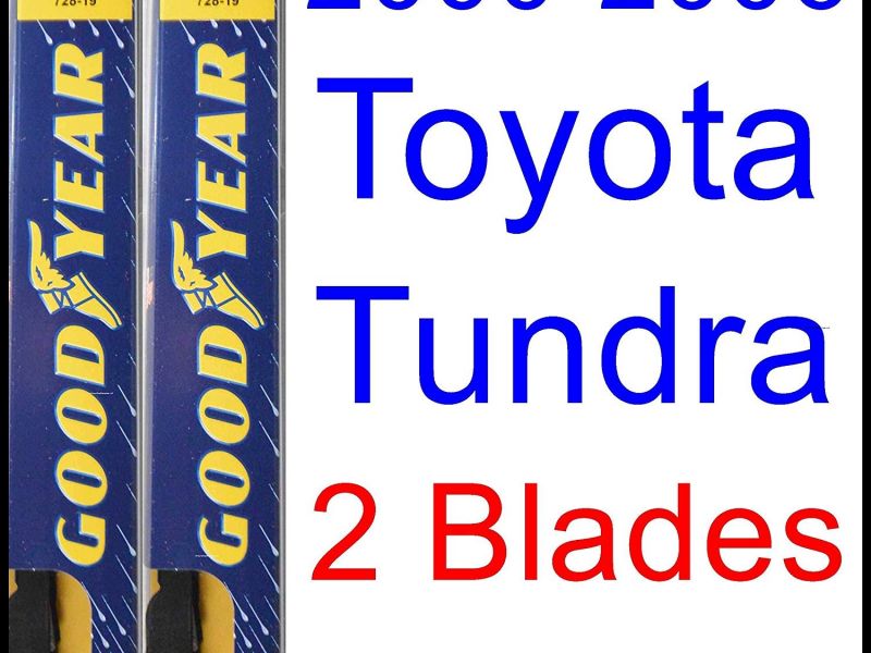 2010 toyota Tundra Wiper Blade Size