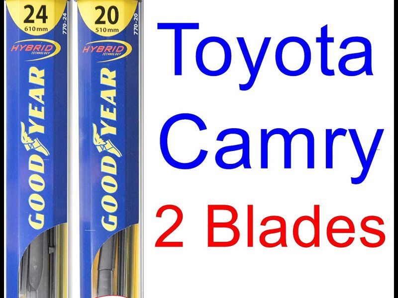 2013 toyota Camry Wiper Blade Size