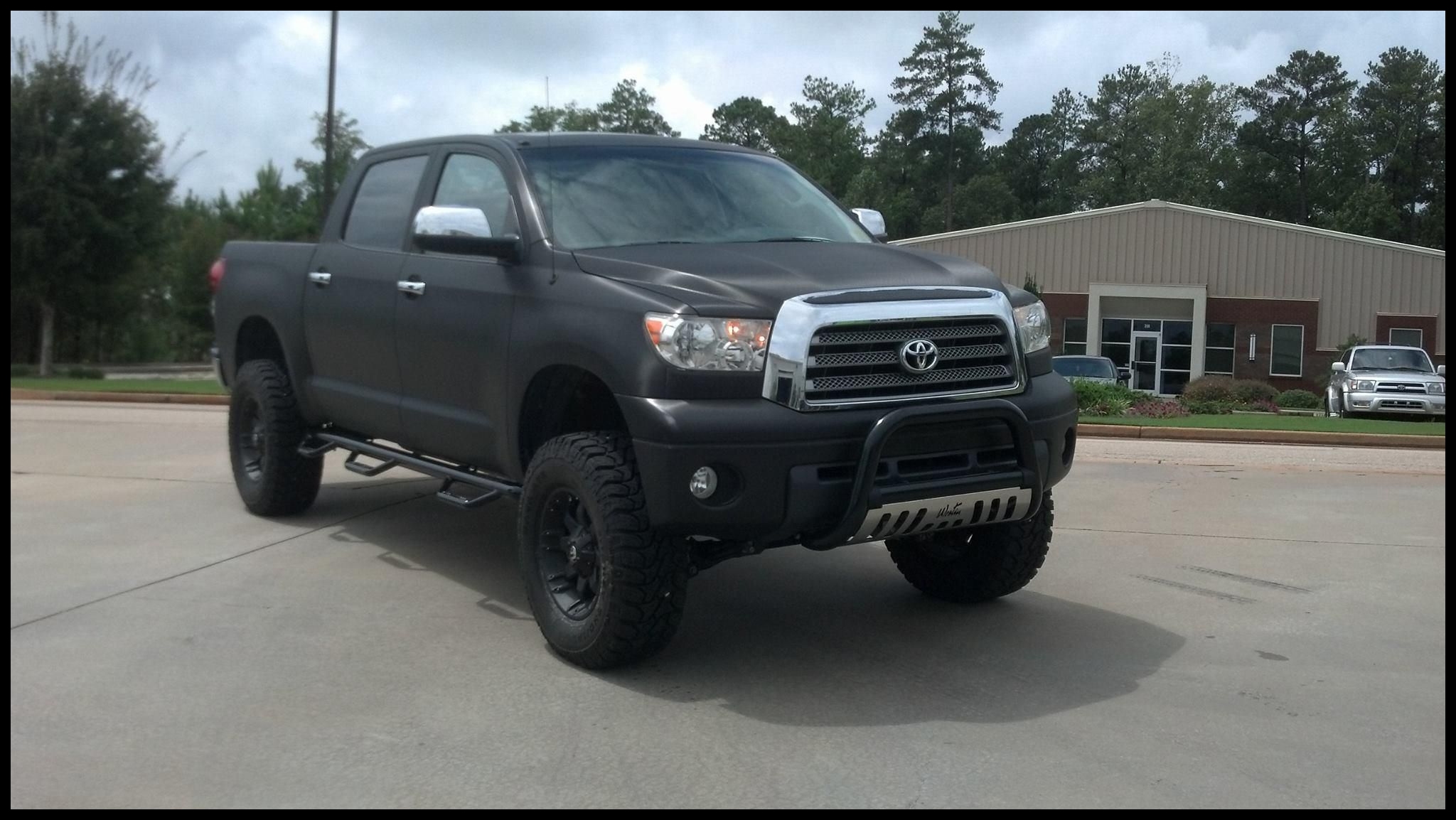 Hot toyota Tundra Color Change by Ugly Signs In Macon Ga to View Exterior and Interior