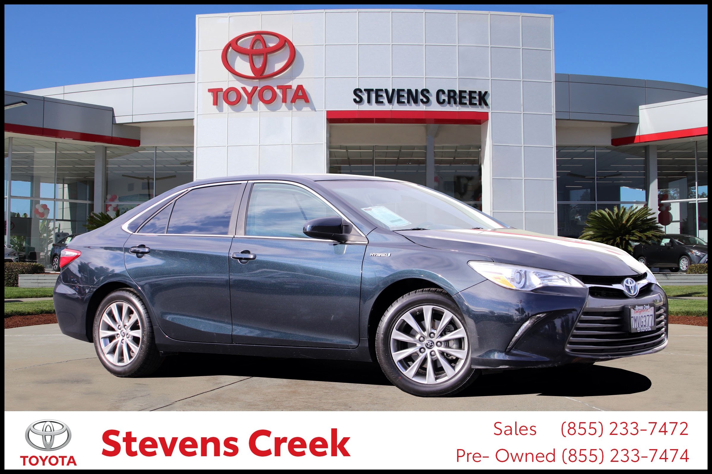 Certified Pre Owned 2015 Toyota Camry Hybrid LE