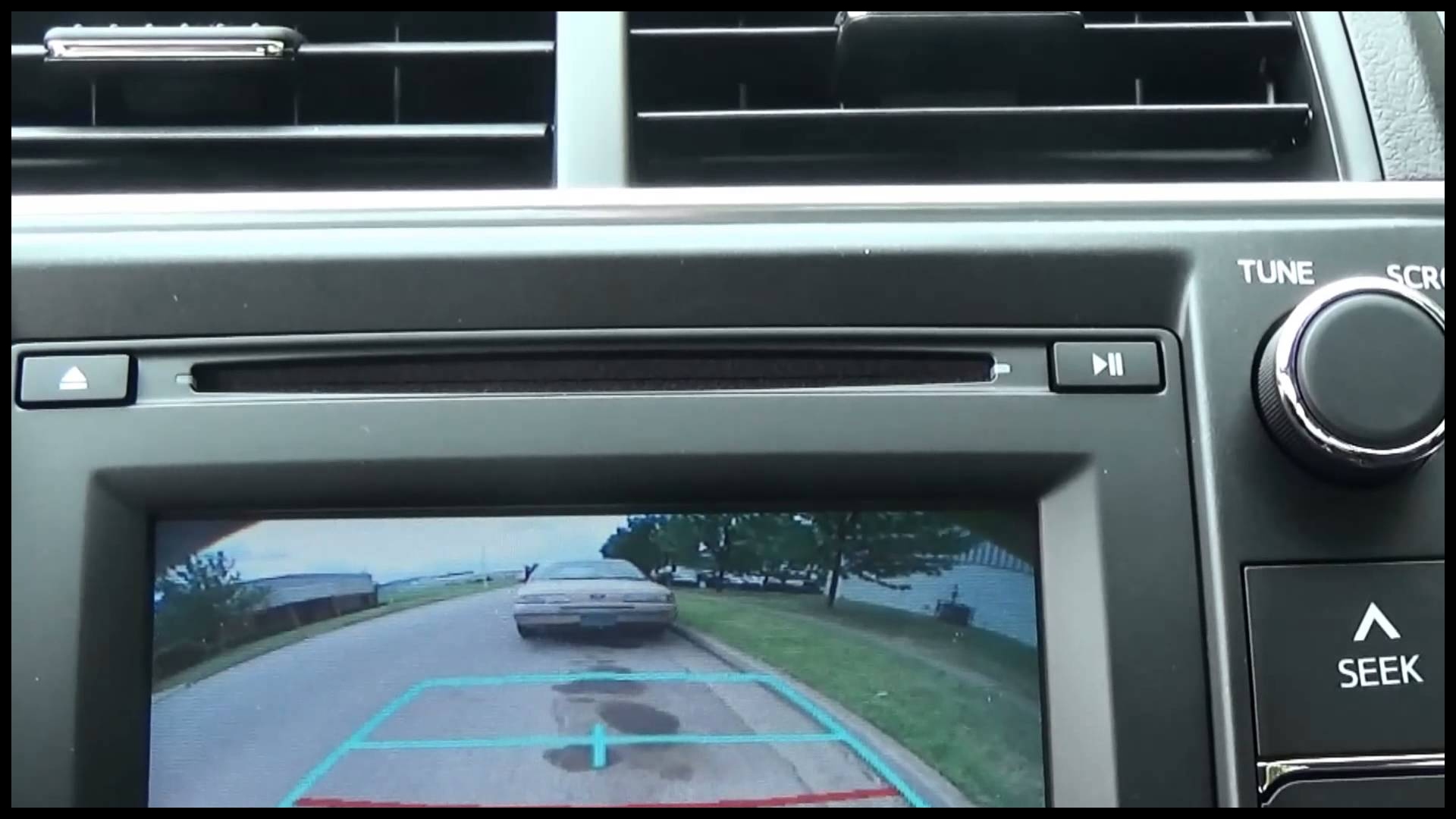 How to use the Back Up Camera on a new 2015 Toyota Camry