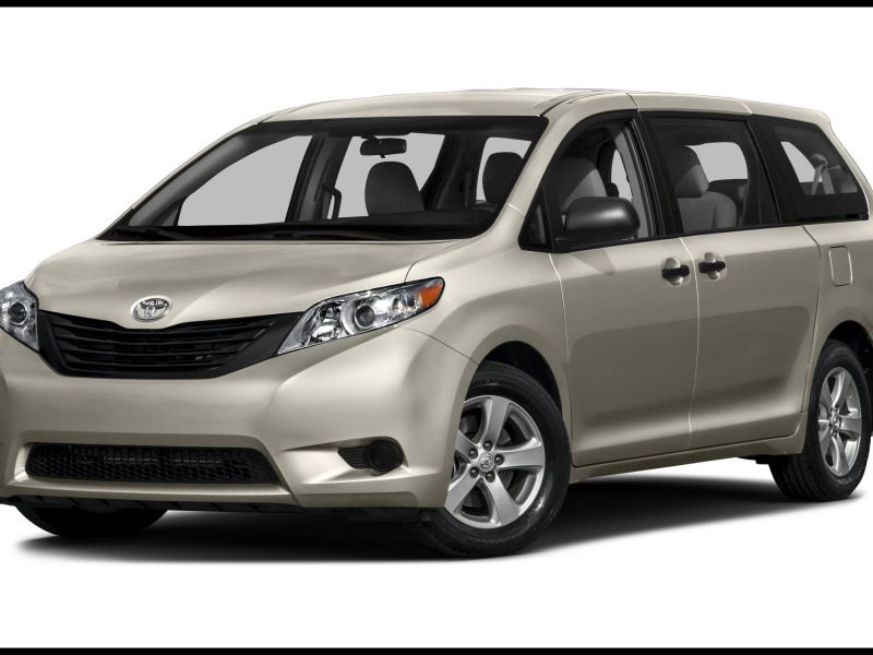 2017 toyota Sienna Mpg