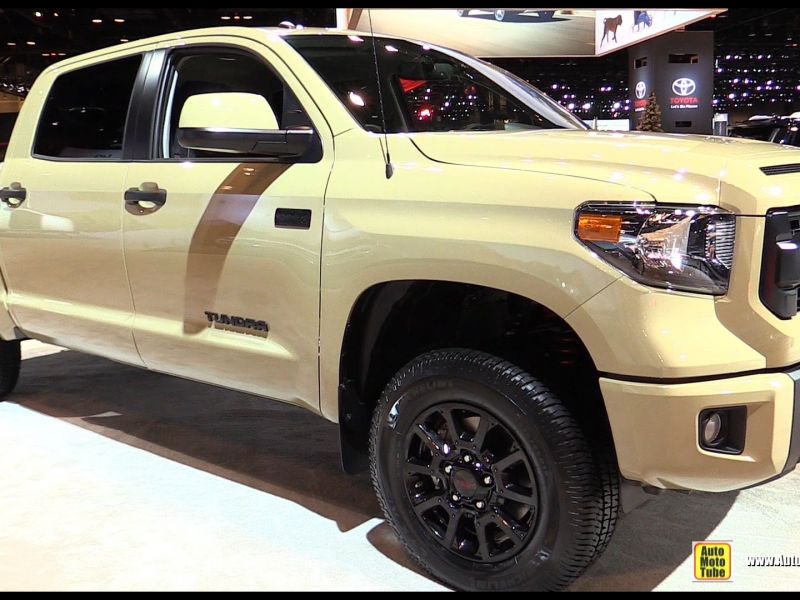 2018 toyota Tundra Trd Pro Colors