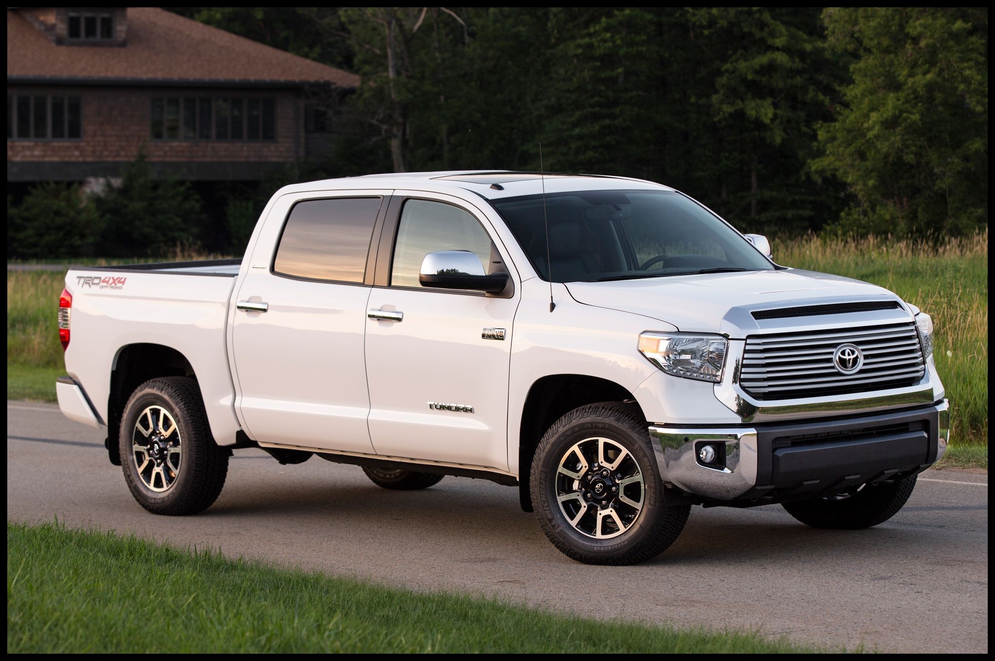 Toyota and its beleaguered design staff needed to try something anything with the 2014 Tundra Customers automotive critics and little old la s in
