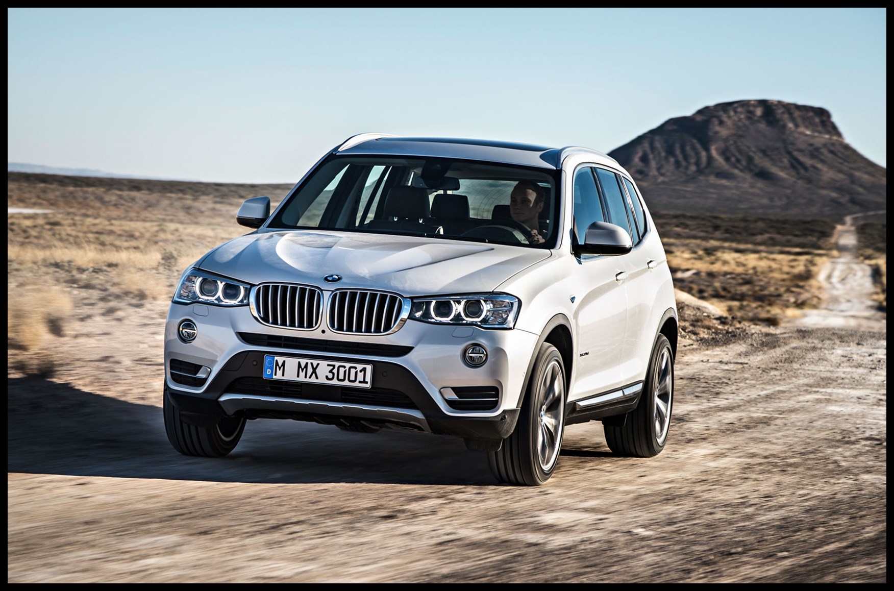 The BMW X3 was given a light facelift in the second half of 2014