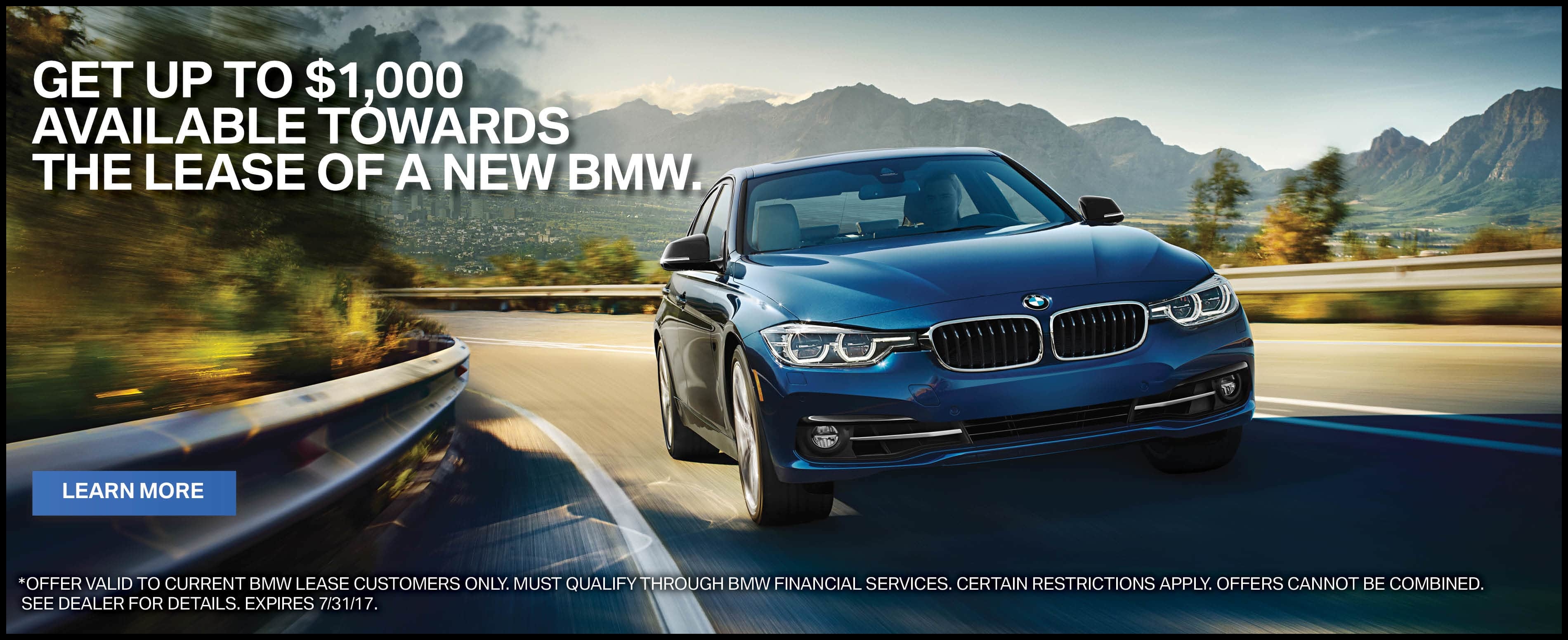 BMW Financial Services Lease Loyalty Promotion