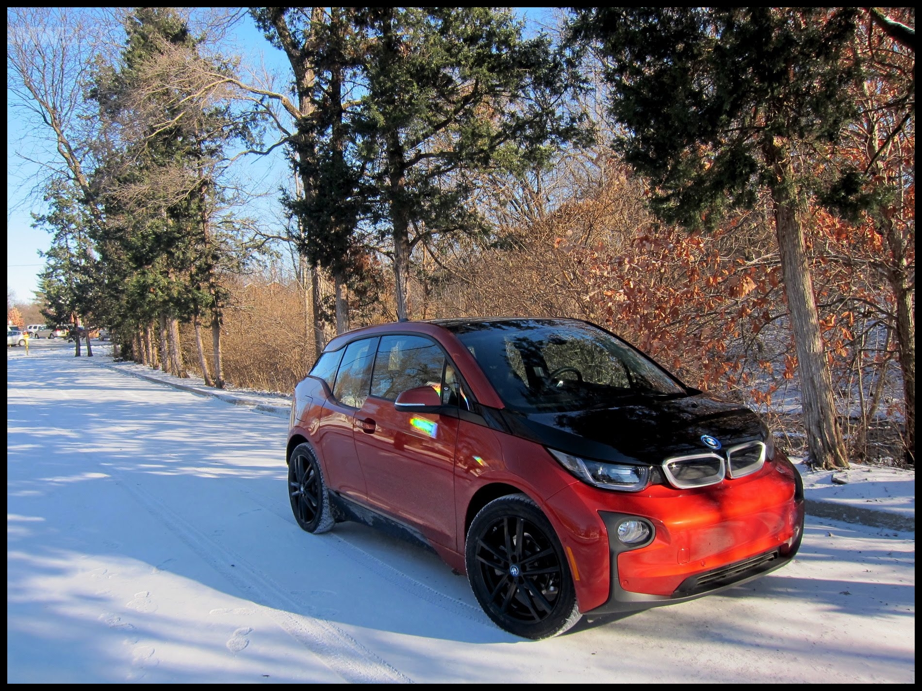 BMW i3 Winter Test Drive