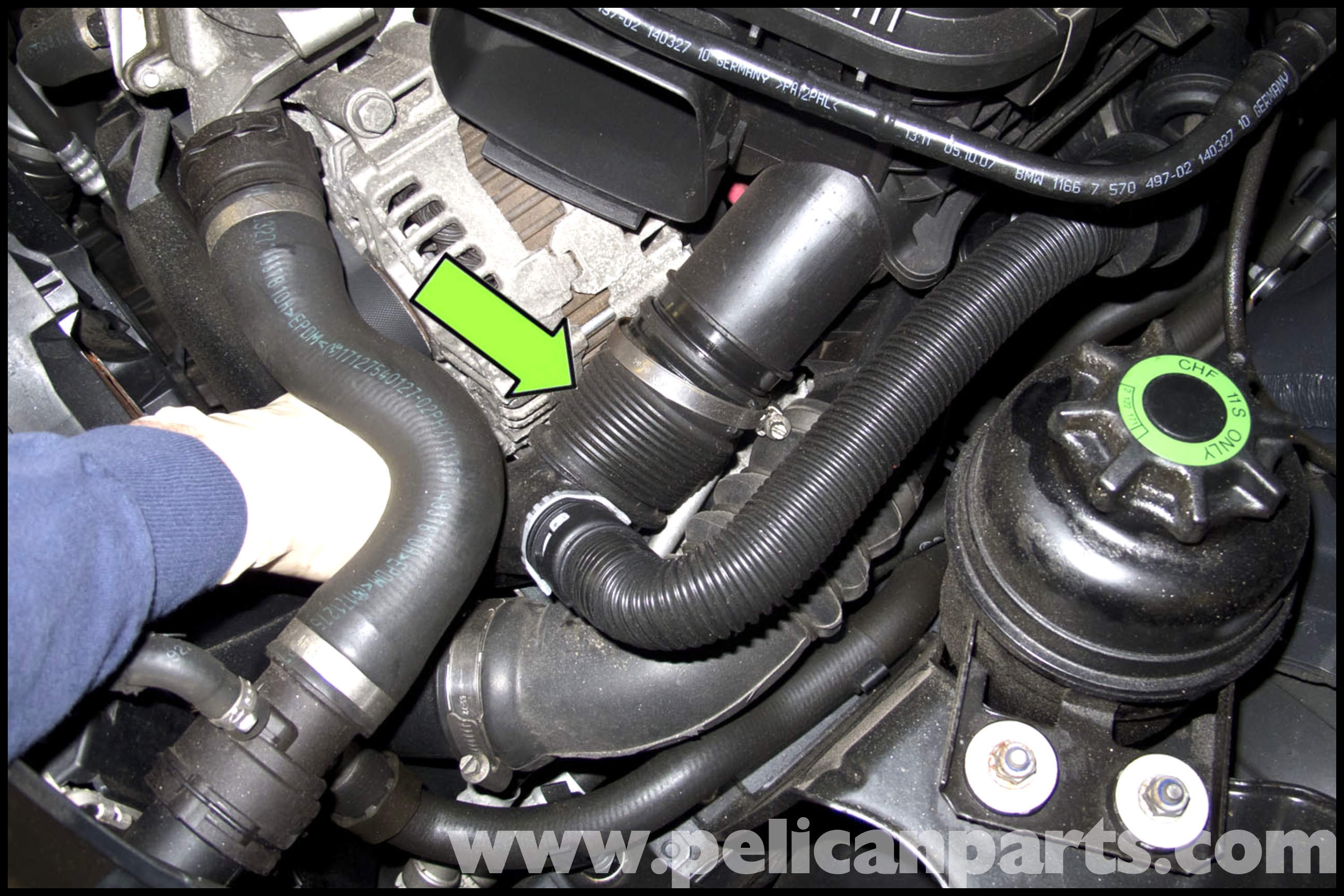 BMW E90 Power Steering Pump Replacement E91 E92 E93