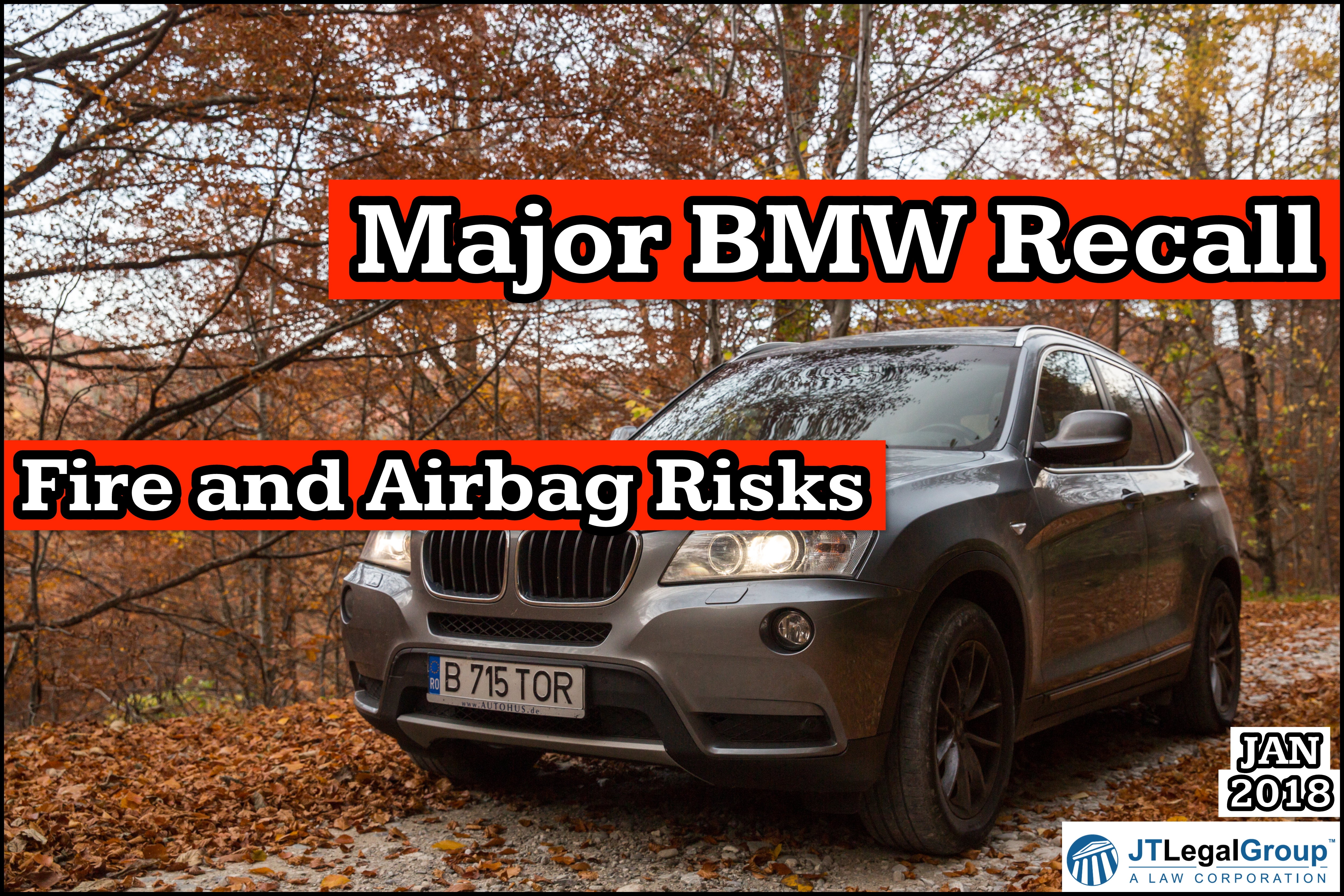 Major BMW Recall Fire and Airbag Risks