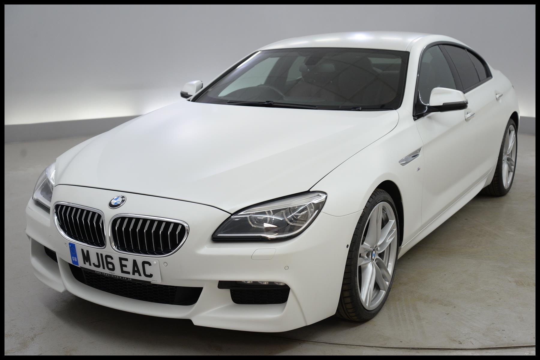 Used 2016 BMW 6 Series Gran Coupe 640d M Sport 4dr Auto NAPPA LEATHER HEAD UP DISPLAY FORT SEATS A for sale in Suffolk