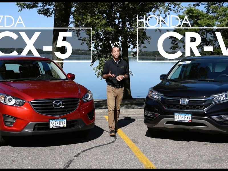 Compare Mazda Cx 5 and toyota Rav4 2015