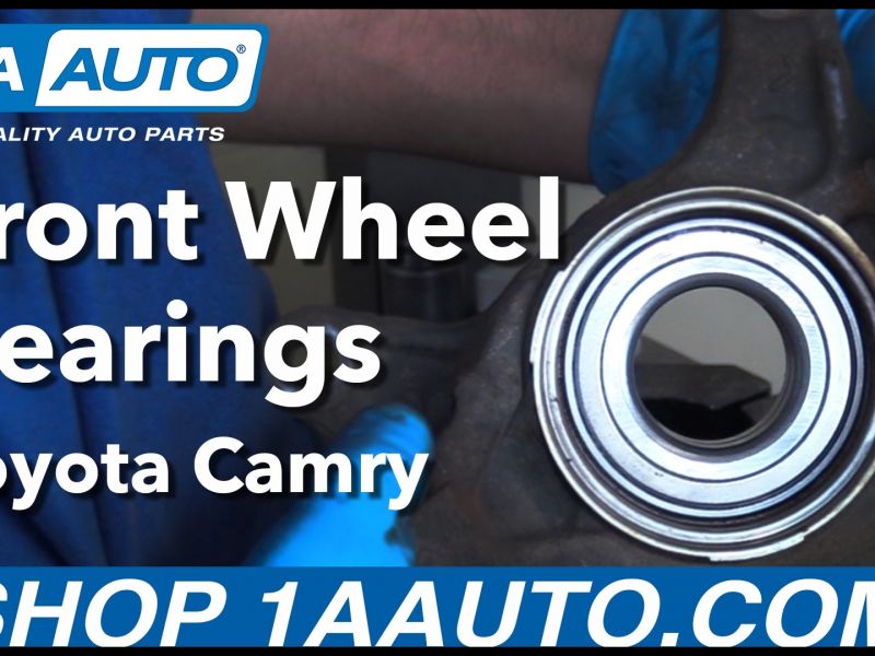 Cost to Replace Front Wheel Bearings toyota Camry