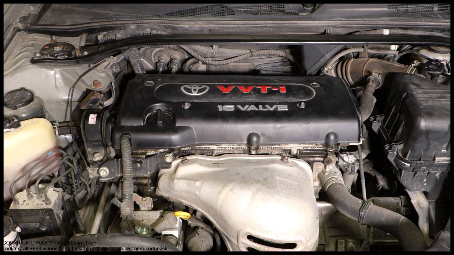 Where is my Toyota Camry 2 4 VVT i engine type code place