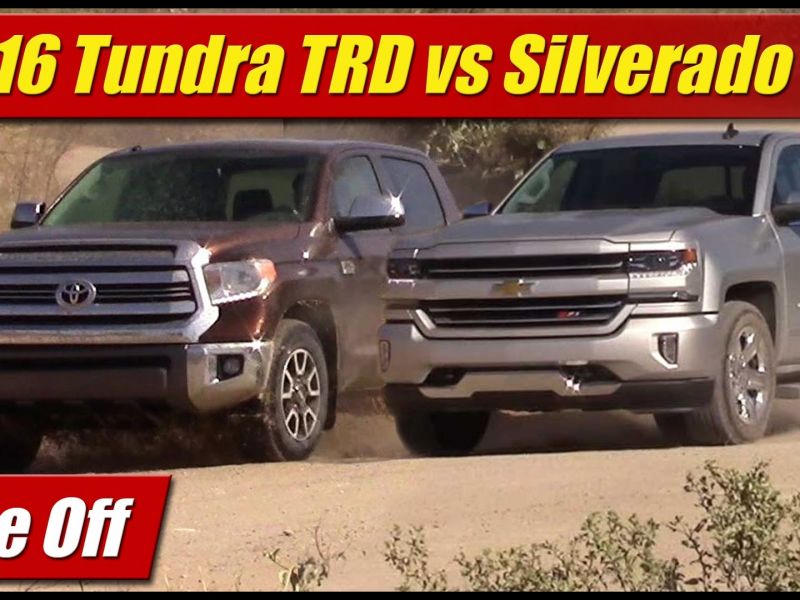 Gmc Sierra Vs toyota Tundra