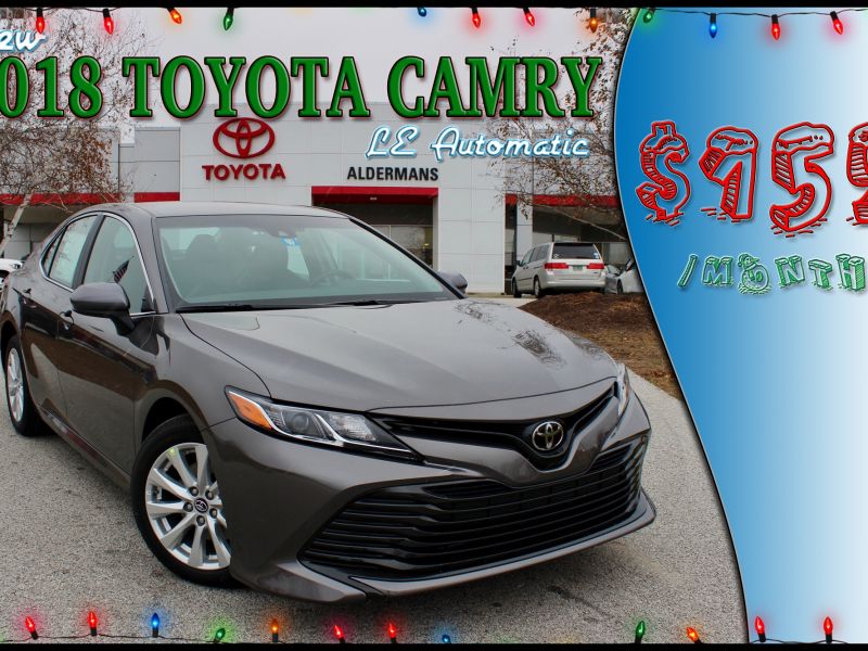 How Much to Lease A toyota Camry