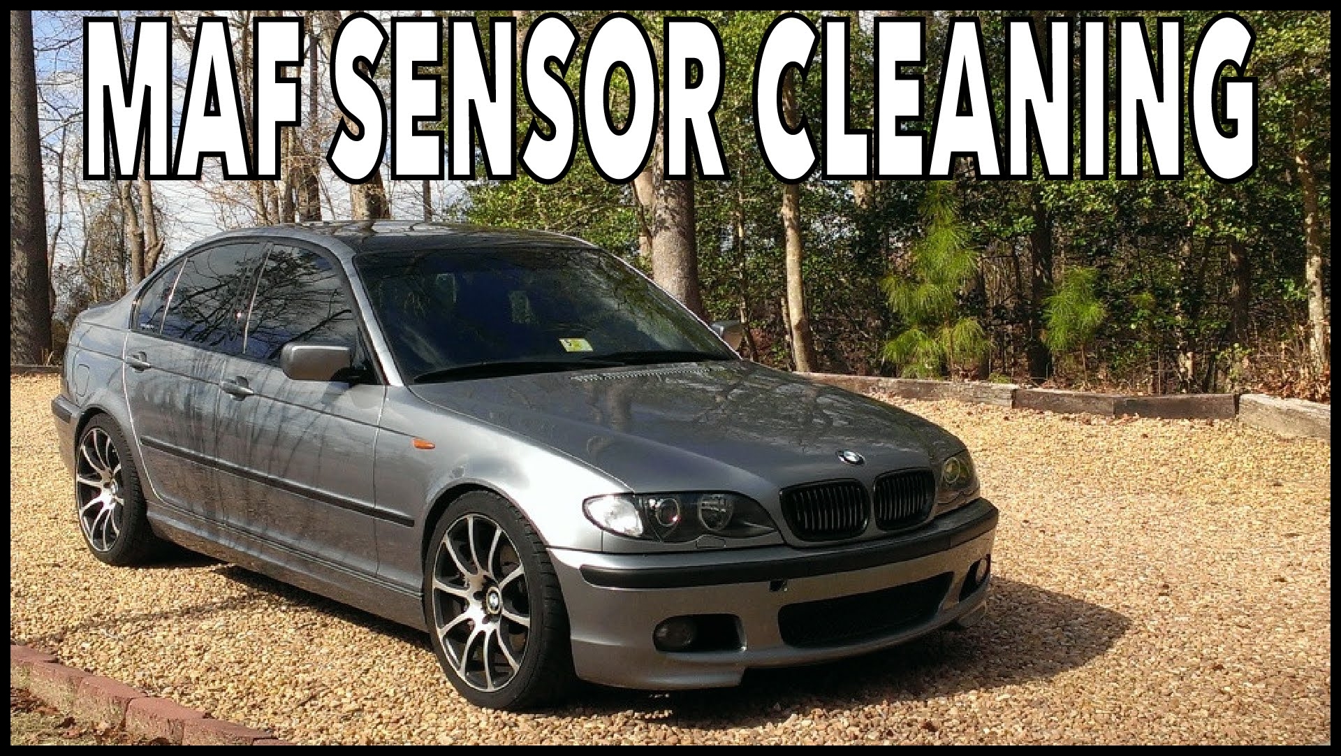 MAF Sensor Cleaning Mass Airflow Sensor 2004 BMW 330i E46