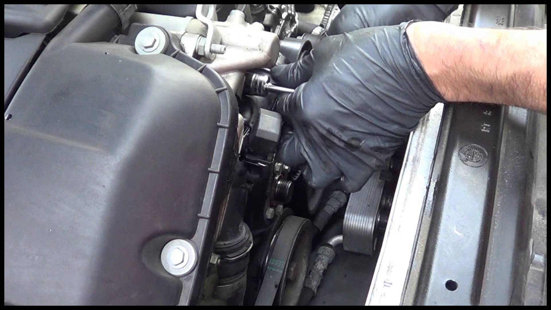 10 19 13 2002 BMW 325 code P0128 repair how to replace the thermostat