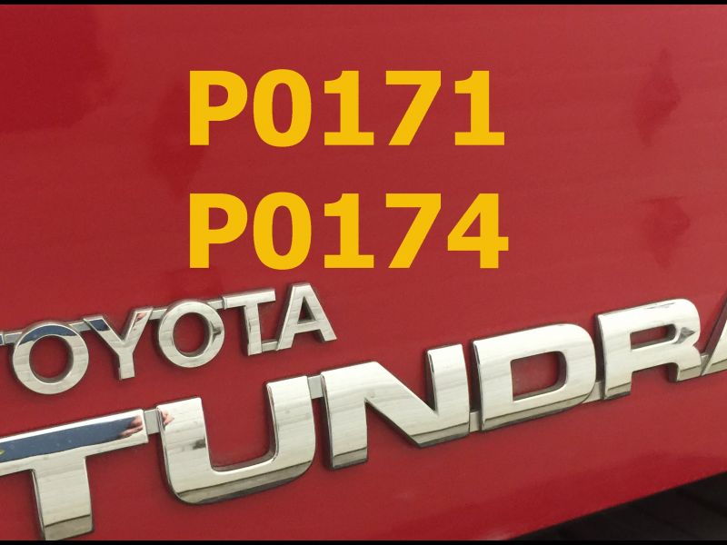 P0171 toyota Tundra