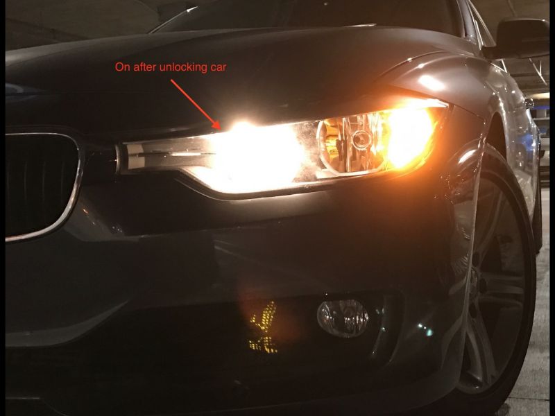 Parking Lamp Malfunction Bmw 328i