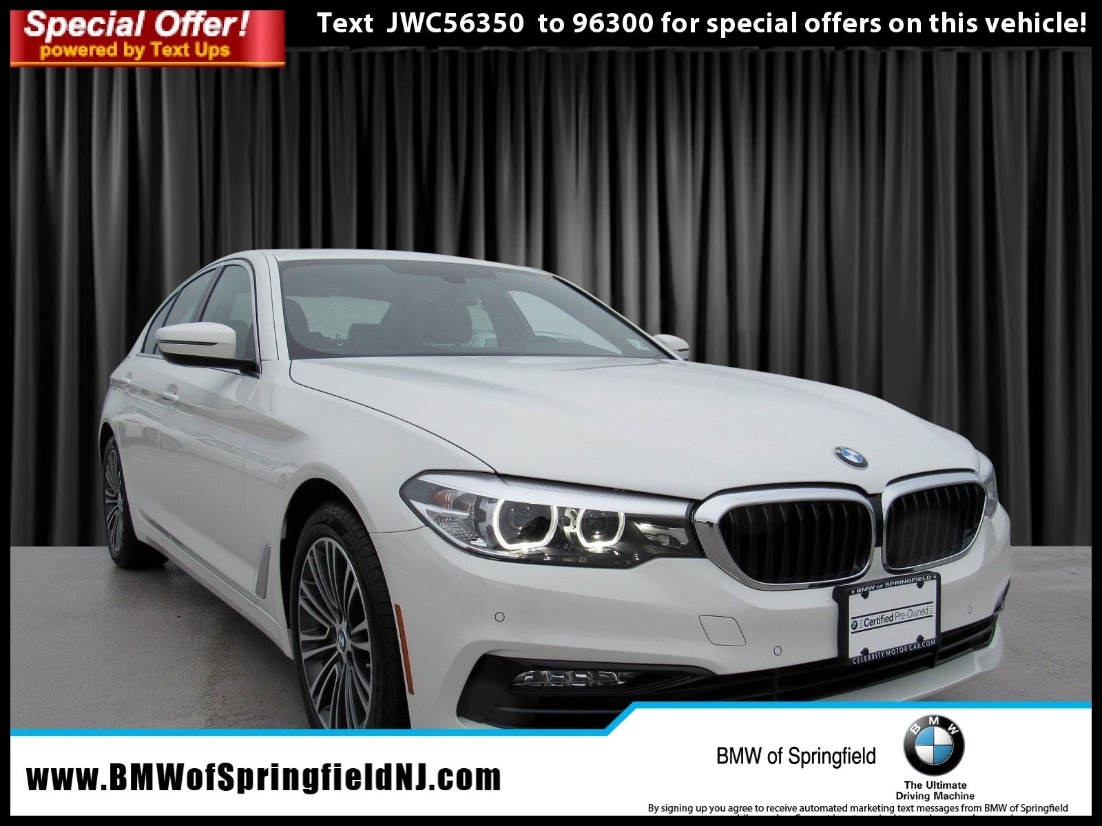 Certified Pre Owned 2018 BMW 5 Series 540i xDrive