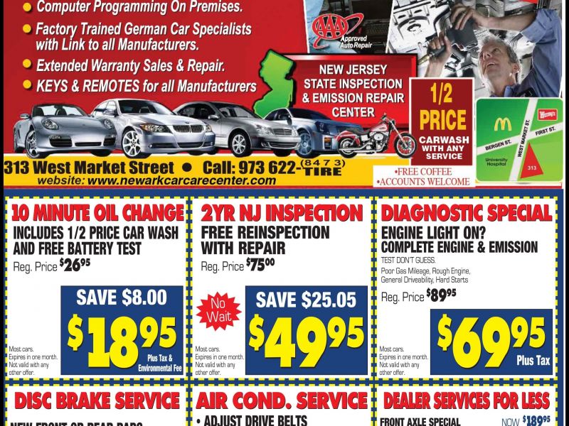 Printable toyota Oil Change Coupons