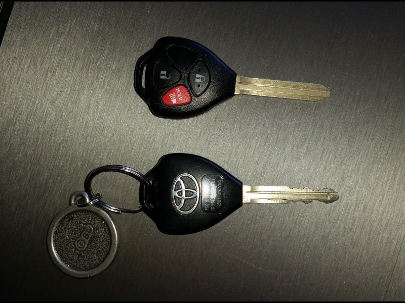 Replacement Key for toyota Yaris