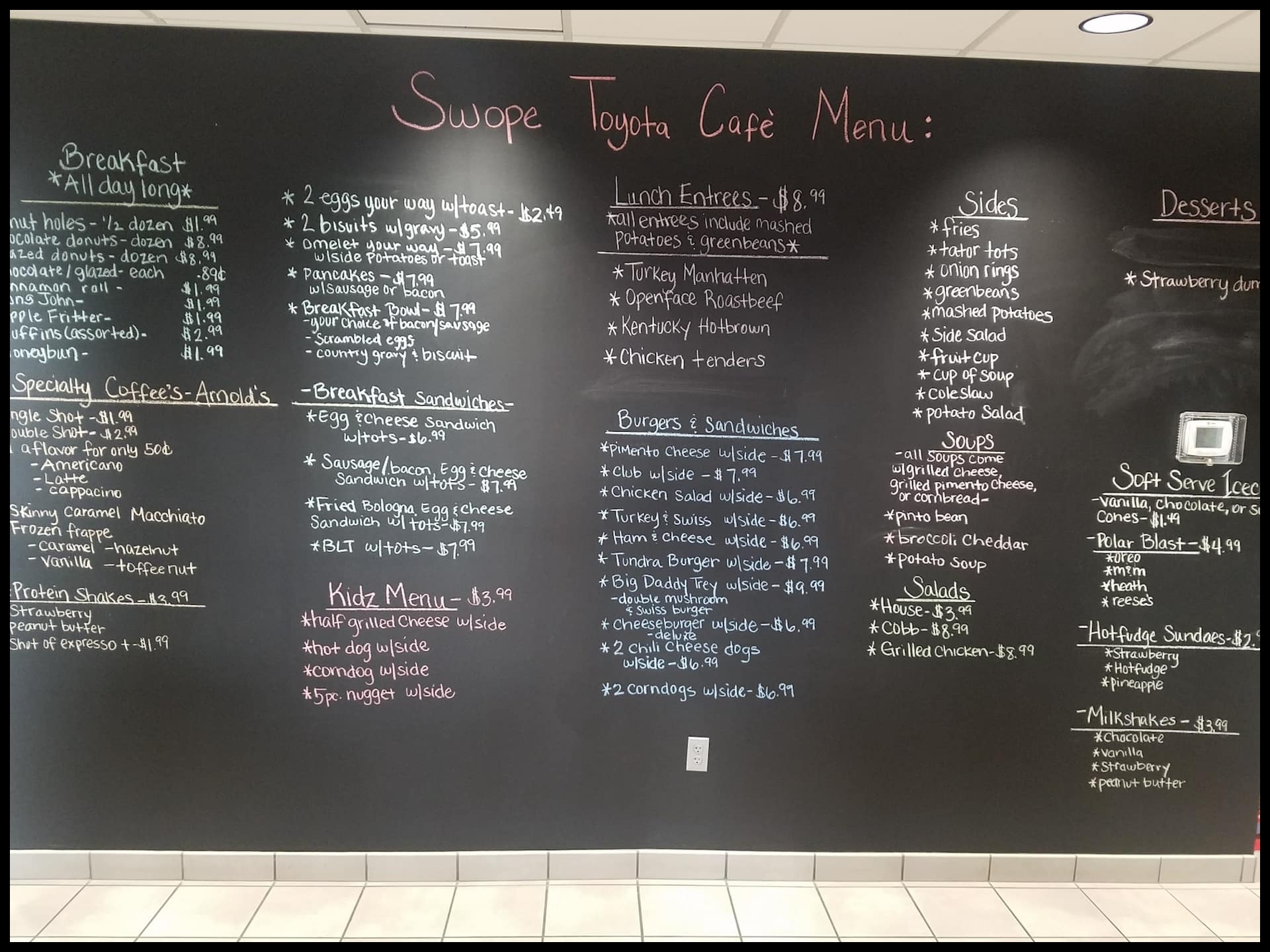The Cafe and Deli at Swope Toyota