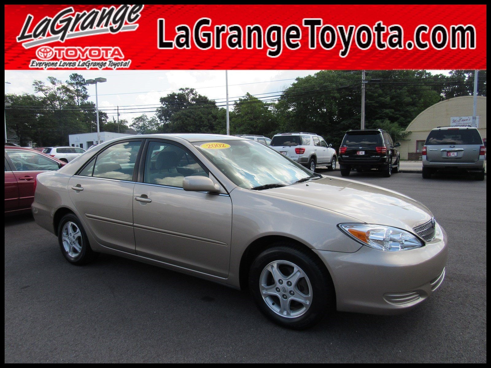 Pre Owned 2002 Toyota Camry 4dr Sdn LE Auto