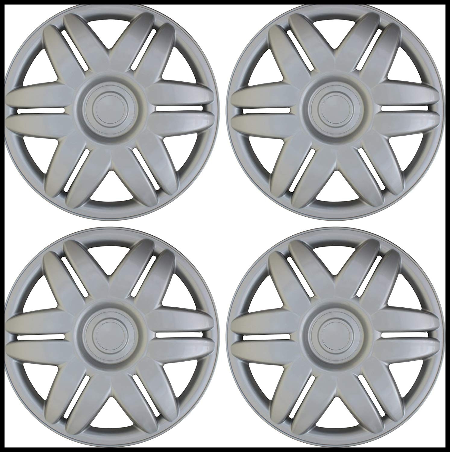 Amazon 15" Set of 4 Hubcaps 2000 2001 Toyota Camry Wheel Covers Design Are Universal Hub Caps Fit Most 15 Inch Wheels Automotive