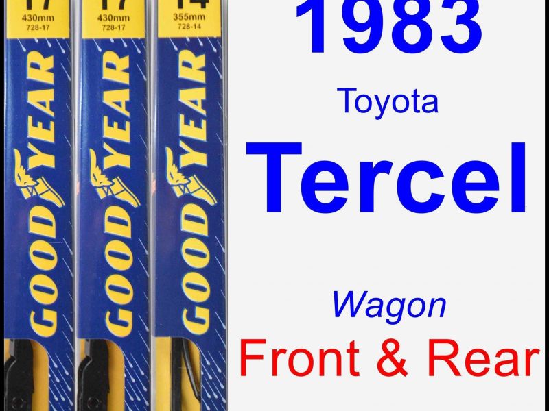 Toyota Camry Wiper Blades Size