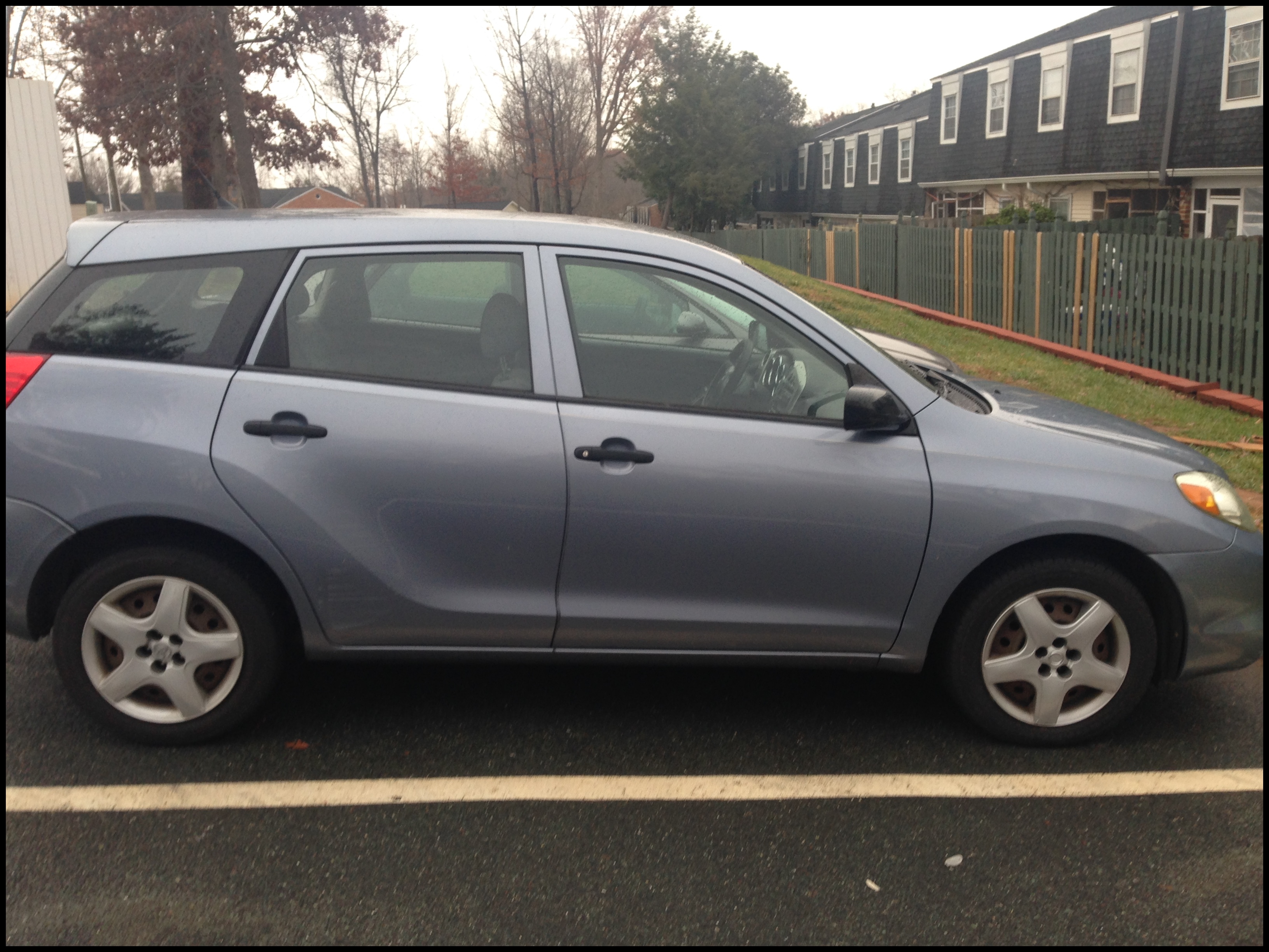 Robin Aldridge s light blue Toyota Matrix Charlottesville Police