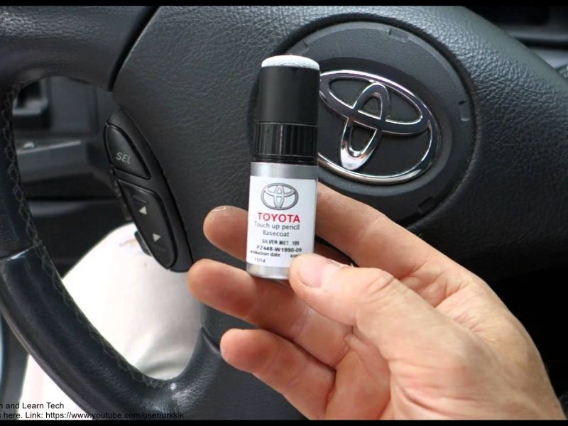 Toyota Rav4 Paint Code Location