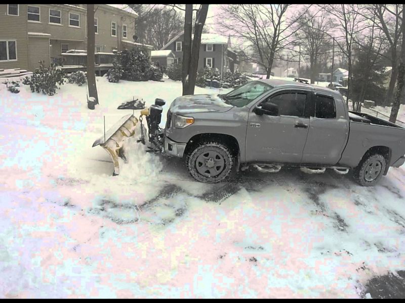 Toyota Tundra Plow