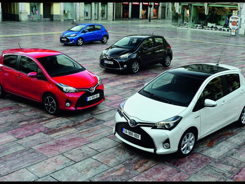 Toyota Yaris Dimensions 2013