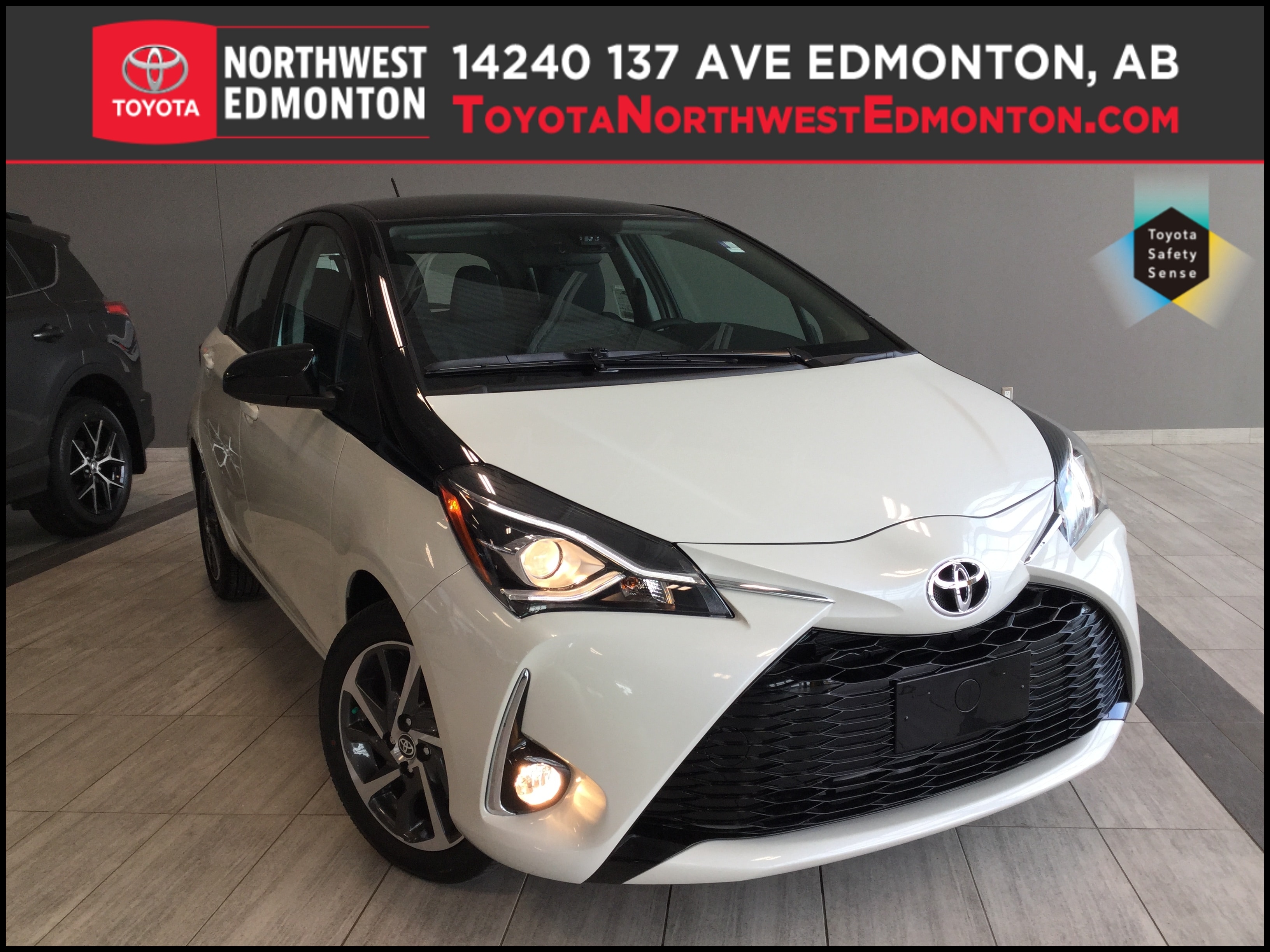 New 2018 Toyota Yaris from Toyota Northwest Edmonton in Edmonton AB v VNKKTUD30JA s 8YA8140